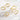 A-Z Initial 18K Gold Plated Open Ring