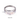 Women's engraved ring dimensions, 0.25 cm band width and 0.9 cm nameplate length, adjustable size